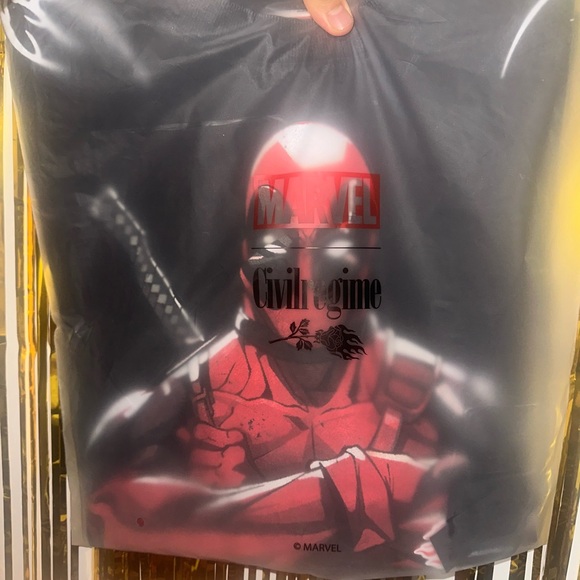 CIVIL REGIME X DARC SPORT X MARVEL DEADPOOL “METAL CORE” SHIRT - Picture 5 of 11